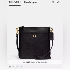 Black coach kit messenger bad NWT product details on last picture